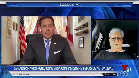 Rubio habla sobre la Admin Biden, programa de reunificación de cubanos y veredicto del caso Floyd