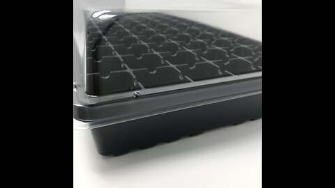 Seedling Starter Trays, 720 Cells: (120 Trays; 6-Cells Per Tray), Plus 5 Plant Labels