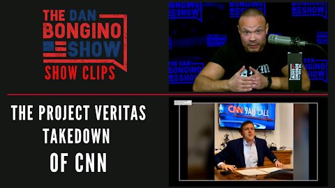 The Project Veritas takedown of CNN - Dan Bongino Show Clips