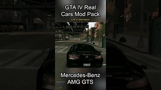 Mercedes-Benz AMG GTS - GTA IV Real Car Mods #shorts