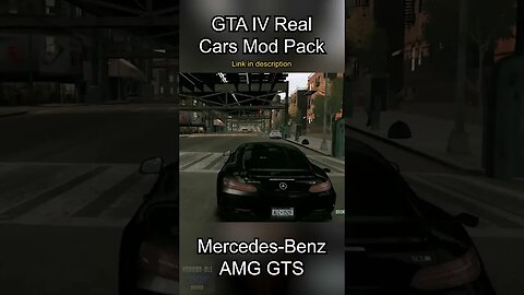 Mercedes-Benz AMG GTS - GTA IV Real Car Mods #shorts