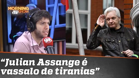 A prisão do fundador do WikiLeaks: “Julian Assange é vassalo de tiranias”, diz Caio Coppolla