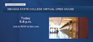 Nevada State College Virtual open house today