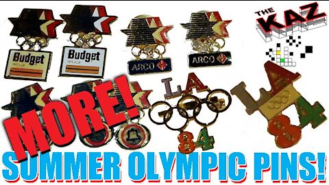 MORE! 1984 Summer Olympic Games Pins