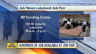 Hundreds of jobs available at Job News USA's Lakeland Job Fair on Thursday