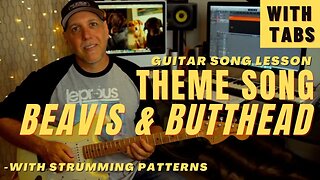 Beavis and Butthead Mike Judge Theme Song for Guitar - With Tabs