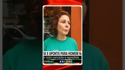 Carla Zambelli aponta arma para homem e deveria ser presa segundo a lei @SHORTS CNN