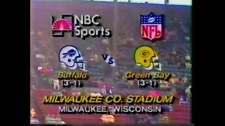 1982-12-05 Buffalo Bills vs Green Bay Packers
