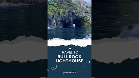 Travel to Bull Rock Lighthouse ♥️ #shorts #tiktok #asmr