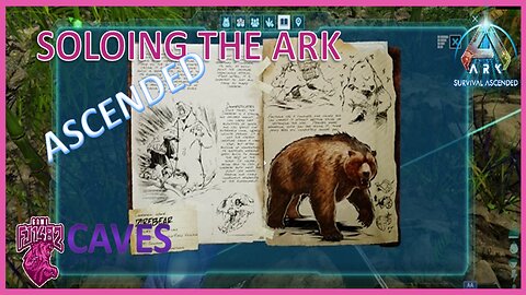 Finding Dino Dossiers Part 6 Soloing ARK Ascended Ep. 38