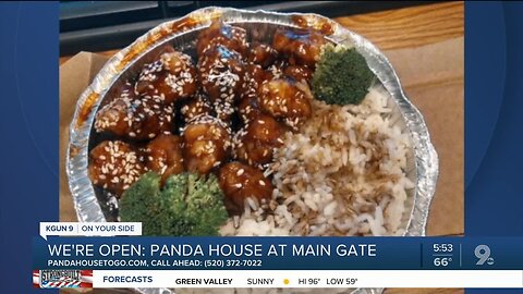 Panda House at Main Gate offers takeout food