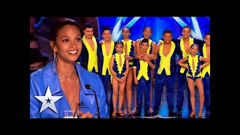 Unforgettable Audition | Britain's Got Talent | Colombian-style dance group WOWS the Judges