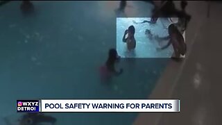 Swim safety a concern for parents after 2-year-old nearly drowns in Livonia hotel pool