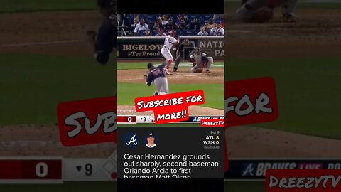 Atlanta Braves vs Washington Nationals Highlights September 26, 2022 #shorts #atlantabraves#trending