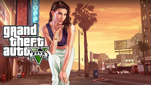 GTA V -adventure game played from either a third-person or first-person perspective