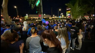 Vigil held for 2 Vegas teens struck, killed by suspected DUI driver