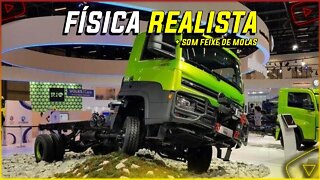 Mod Física Simulada Realista + Som Feixe dr Molas Euro Truck Simulator 2 1.45