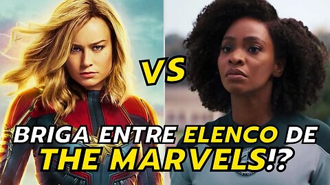 TRETA!!! INSIDER REVELA CONFLITO ENTRE BRIE LARSON E ATRIZ DE MONICA RAMBEAU NO SET DE THE MARVELS!!