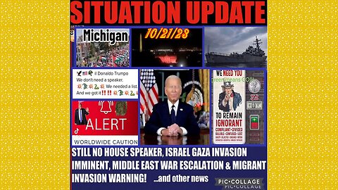 SITUATION UPDATE 10/21/23 - Gcr/Judy Byington Update, Russian Mod Highlights, Fake Biden