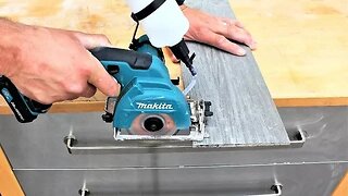 Makita Cordless 12V Tile Saw Unboxing Test & Review