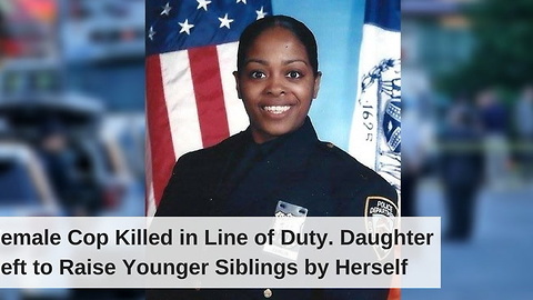Female Cop Killed in Line of Duty. Daughter Left to Raise Younger Siblings by Herself