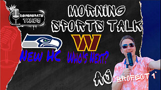 Morning Sports Talk: Commanders Only Team w/out a HC, is it Vrable, Quinn?