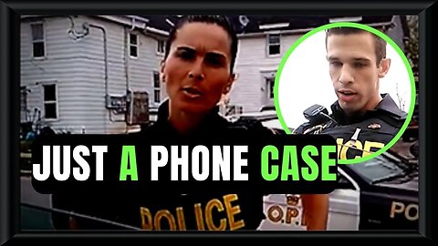 🍁🚔🎥 Quickest Thinker Ever😆🤣 Pulled Over For Using Phone