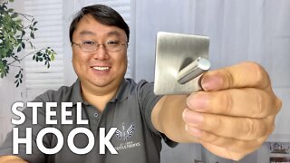 Heavy Duty Stainless Steel Adhesive Wall Hooks Review