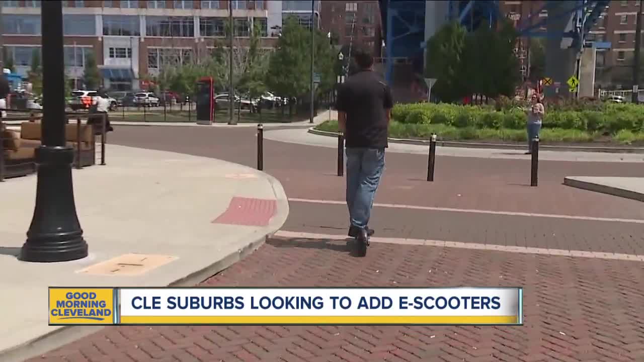 Scooters could soon be coming to Cleveland suburbs