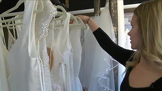 Bridal store lets brides-to-be design their wedding dress