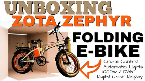 NEW Folding E-Bike 2023