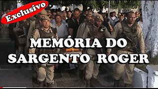 Memória do Sargento Roger - Um Relato EMOCIONANTE montado e dirigido ao SENADO FEDERAL