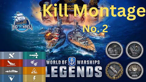world of warships legends Kill Montage no 2