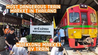 How Get To Maeklong Railway Market - Thailand's Most Dangerous - For 23 Baht