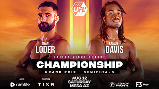 Ryan Loder vs Lajuan Davis | Bout 9 | UFL 3