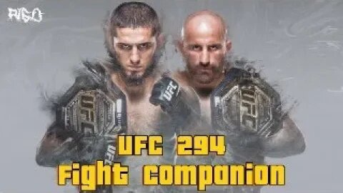 UFC 294: Makhachev vs Volkanovski 2 - Fight Companion