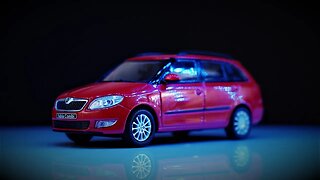 Skoda Fabia Combi - Abrex 1/43 - 2 MINUTES REVIEW