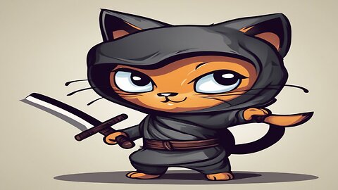 Ninja Cats with Incredible Skills