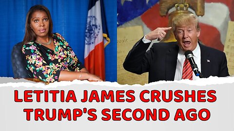 Trump broke down in tears as Letitia James broke him hard with a tough news.