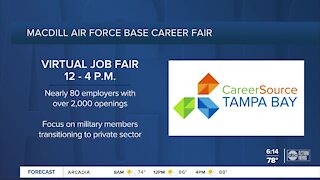 Virtual job fair on Thursday to help transitioning MacDill AFB military members find civilian work
