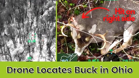 How We Located A Wounded Buck in Broad Daylight Using Thermal Drone Technology ￼