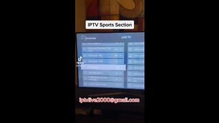 IPTV Sports Section