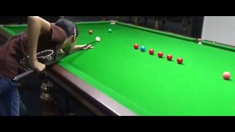 Snooker drill by Thailand's top women player