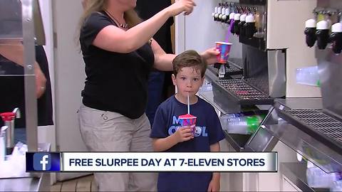 7-Eleven giving out free Slurpees today to celebrate 91st birthday