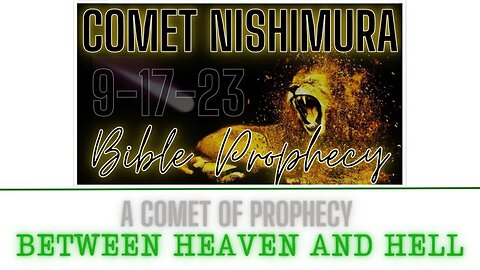 Is Comet Nishimura a Sign of Jesus’ 2nd Coming?