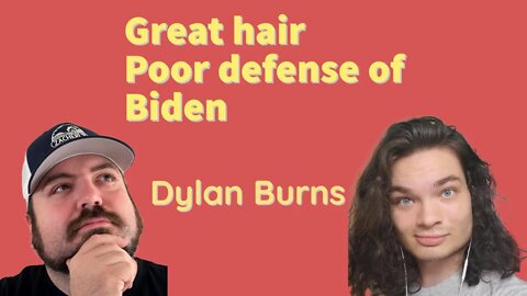 Dylan Burns tries and fails to defend Biden's record going in to midterms