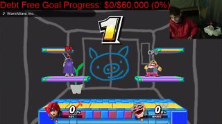 The Second Failed Attempt To Unlock Wario In Super Smash Bros Ultimate With Live Commentary