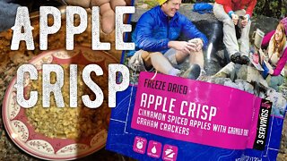 Mountain House Freeze Dried Apple Crisp Review
