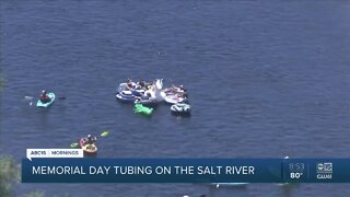 Busy day expected for Memorial Day Salt River Tubing