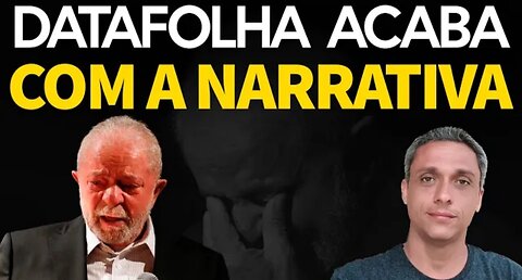 In Brazil we warned you!! DATAFOLHA releases a number that people were disappointed with LULA haha